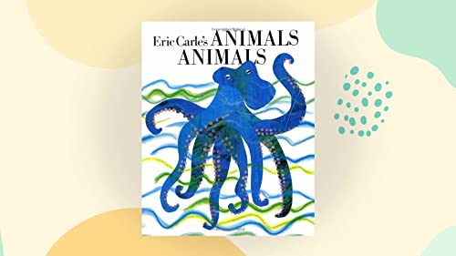Book cover featuring a colorful, illustrated octopus and the title "Animals".
