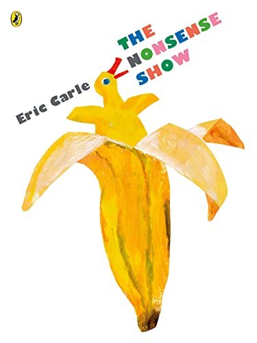 Book cover: yellow banana with a face, titled “The Nonsense Show”.