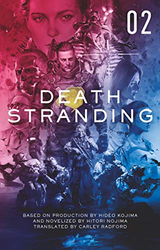 Book cover for “Death Stranding: The Official Novelisation Volume 2” with characters.