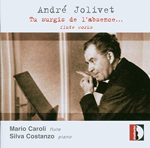 CD cover featuring a black and white portrait of André Jolivet.