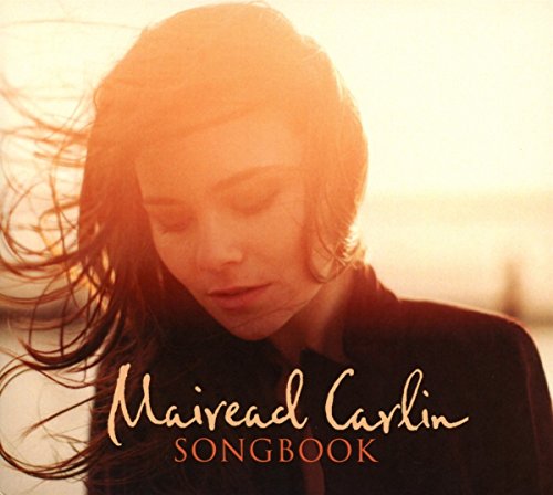 Close-up of Mairead Carlin with album title "Songbook" overlaid.