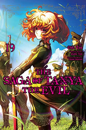 Manga cover featuring a young woman with orange hair in a military uniform.