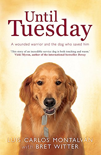 Book cover featuring a golden retriever holding dog tags in its mouth.