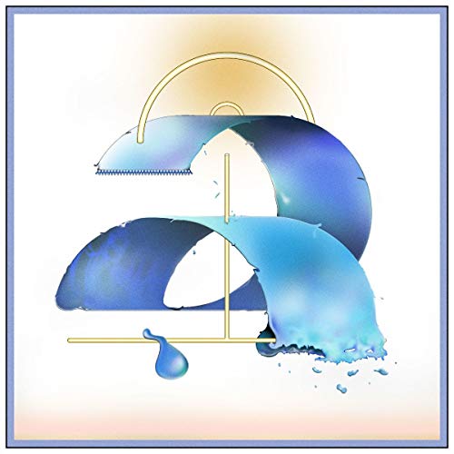 CD cover: abstract blue waves and gold geometric shapes.