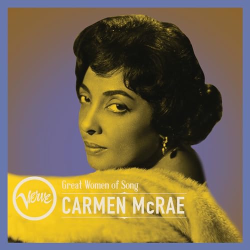 Carmen McRae album cover featuring a portrait of the singer.
