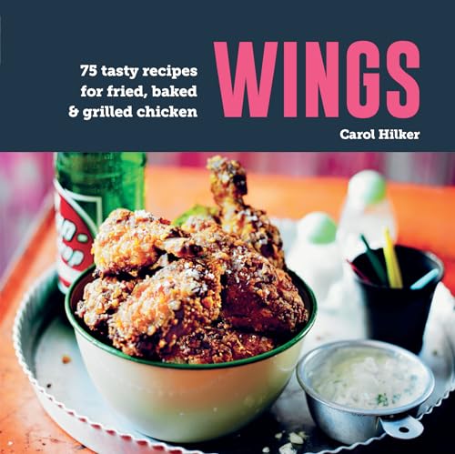 Cookbook cover featuring a bowl of golden-brown fried chicken wings.