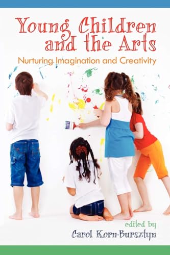 Book cover: children painting with colorful splashes on a white wall.