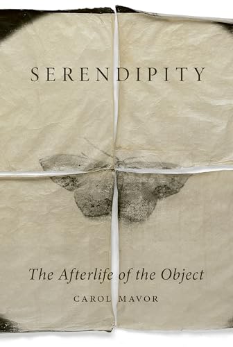 Book cover with distressed paper texture, moth image, and title "Serendipity".