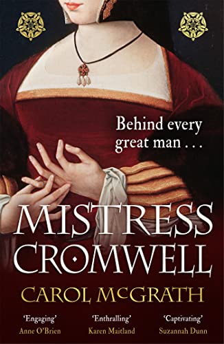 Book cover: portrait of a woman in Renaissance attire, titled "Mistress Cromwell".
