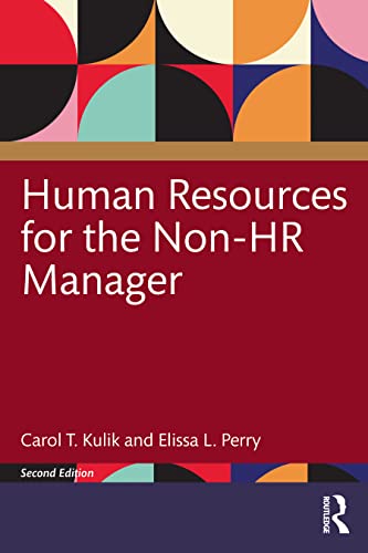Book cover: "Human Resources for the Non-HR Manager," second edition.