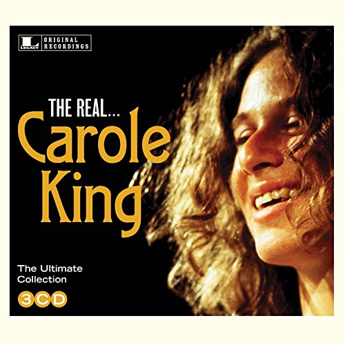 Carole King album cover, "The Real..." with her portrait.