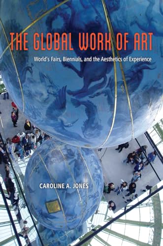 Book cover for “The Global Work of Art” featuring a globe and people.