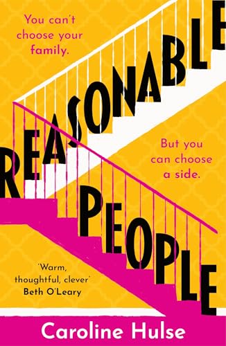 Book cover: "Reasonable People" with bold text and staircase imagery.