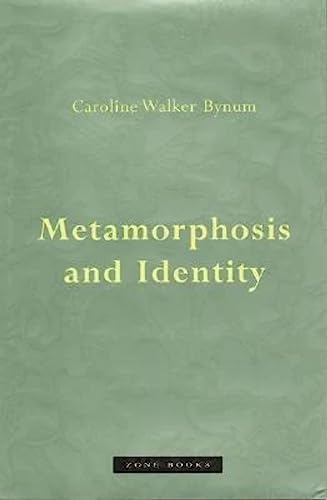 Book cover: "Metamorphosis and Identity" by Caroline Walker Bynum, pale green.