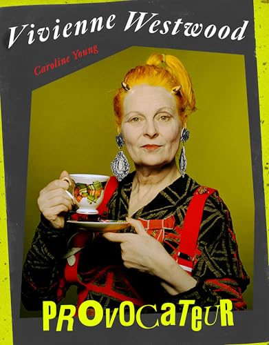 Vivienne Westwood biography book cover featuring a portrait of the designer.
