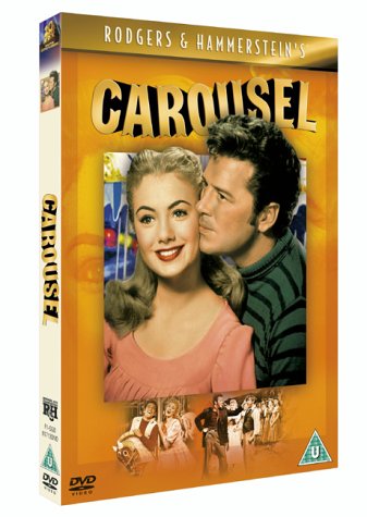 Carousel DVD cover featuring a couple and a carousel image.