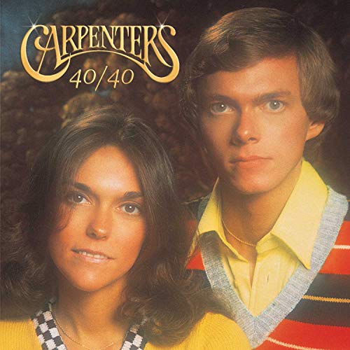 Carpenters’ “40/40” album cover featuring Richard and Karen Carpenter.