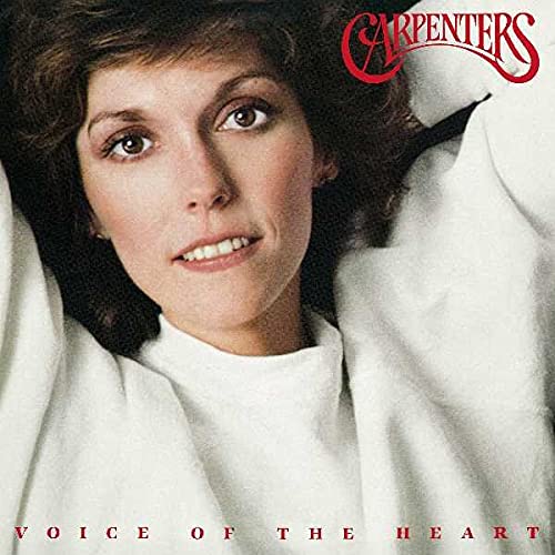 Carpenters’ “Voice Of The Heart” vinyl album cover featuring Karen Carpenter.