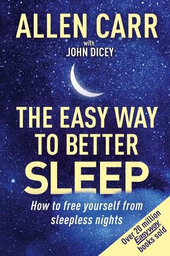 Book cover with white text on a dark blue starry background, crescent moon.