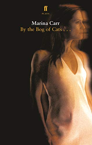 Book cover: woman’s portrait, dark background, title “By the Bog of Cats.”