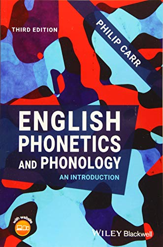 Book cover: "English Phonetics and Phonology" third edition, abstract design.