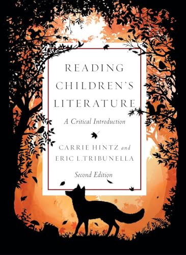 Book cover with a fox silhouette against an orange forest background and title text.
