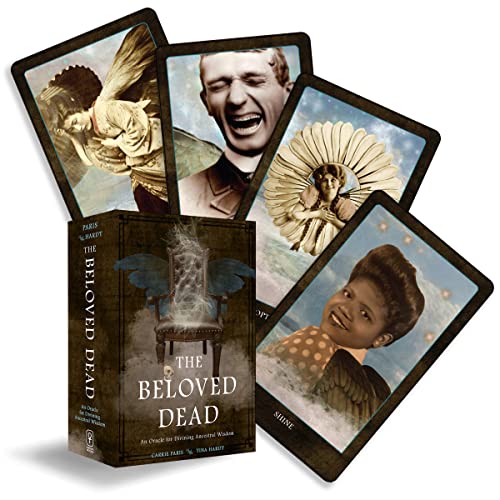 Oracle card deck and guidebook featuring vintage portrait photography.