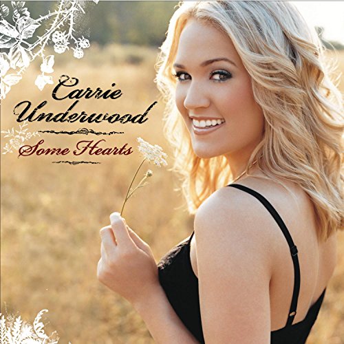 Carrie Underwood’s “Some Hearts” CD cover with a portrait of the singer.