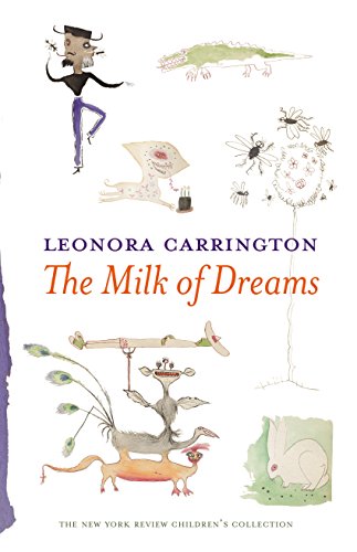 Book cover with surreal watercolor illustrations of fantastical creatures.