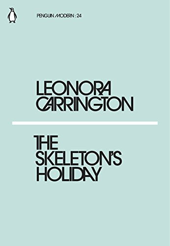 "Book cover with light green background, black text, and a small penguin logo at the top."