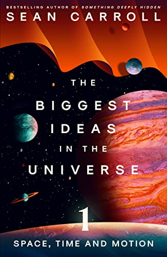 Book cover featuring planets and stars against a dark space background with orange accents.