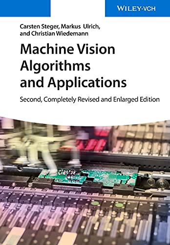 Book cover: “Machine Vision Algorithms and Applications,” second edition.