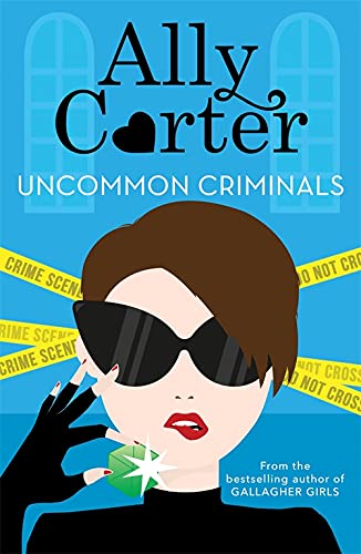 Book cover: woman in sunglasses holding a glowing green die.