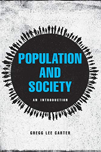 Book cover: "Population and Society" with silhouettes of people around text.