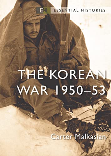 Book cover: a soldier in the snow, titled “The Korean War 1950–53.”