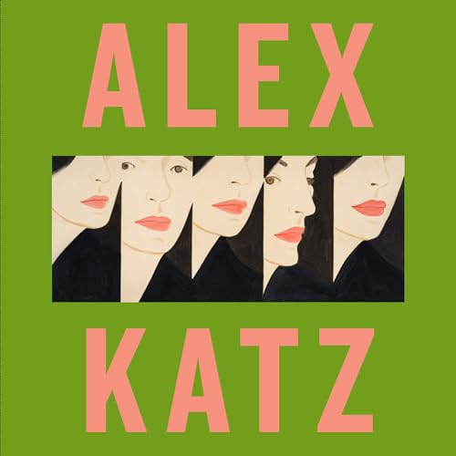 Book cover with repeating portraits of a woman and bold text.