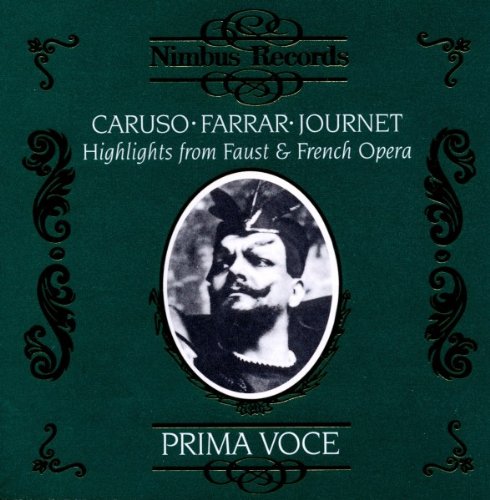 CD cover for opera highlights featuring Enrico Caruso in a portrait.