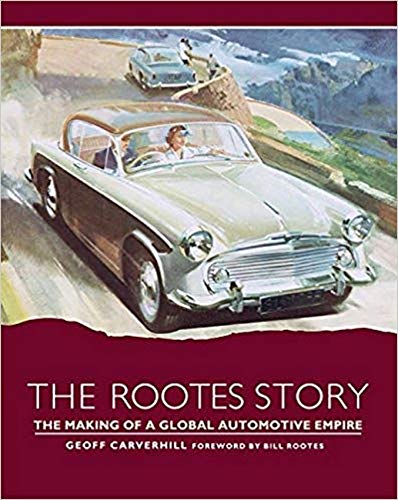 Book cover featuring a vintage car driving on a winding road.