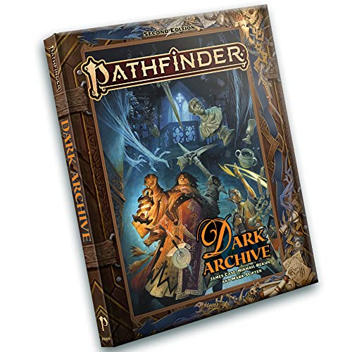 Pathfinder Dark Archive (P2) book cover with fantasy illustration.