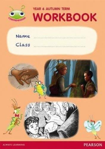 "Orange workbook cover with cartoon characters and 'Workbook' title, featuring illustrations and text."