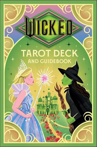 “Wicked” tarot deck cover featuring Glinda and the Wicked Witch of the West.