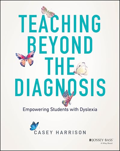 Book cover with teal text, butterflies, and author name Casey Harrison.