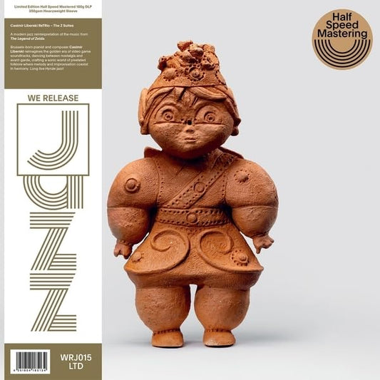 Vinyl record cover featuring a terracotta figurine of a child.