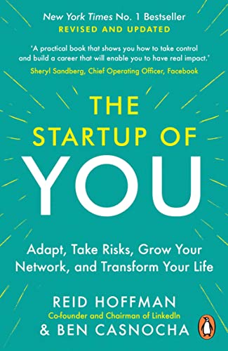 Book cover: "The Startup of You" by Reid Hoffman and Ben Casnocha.