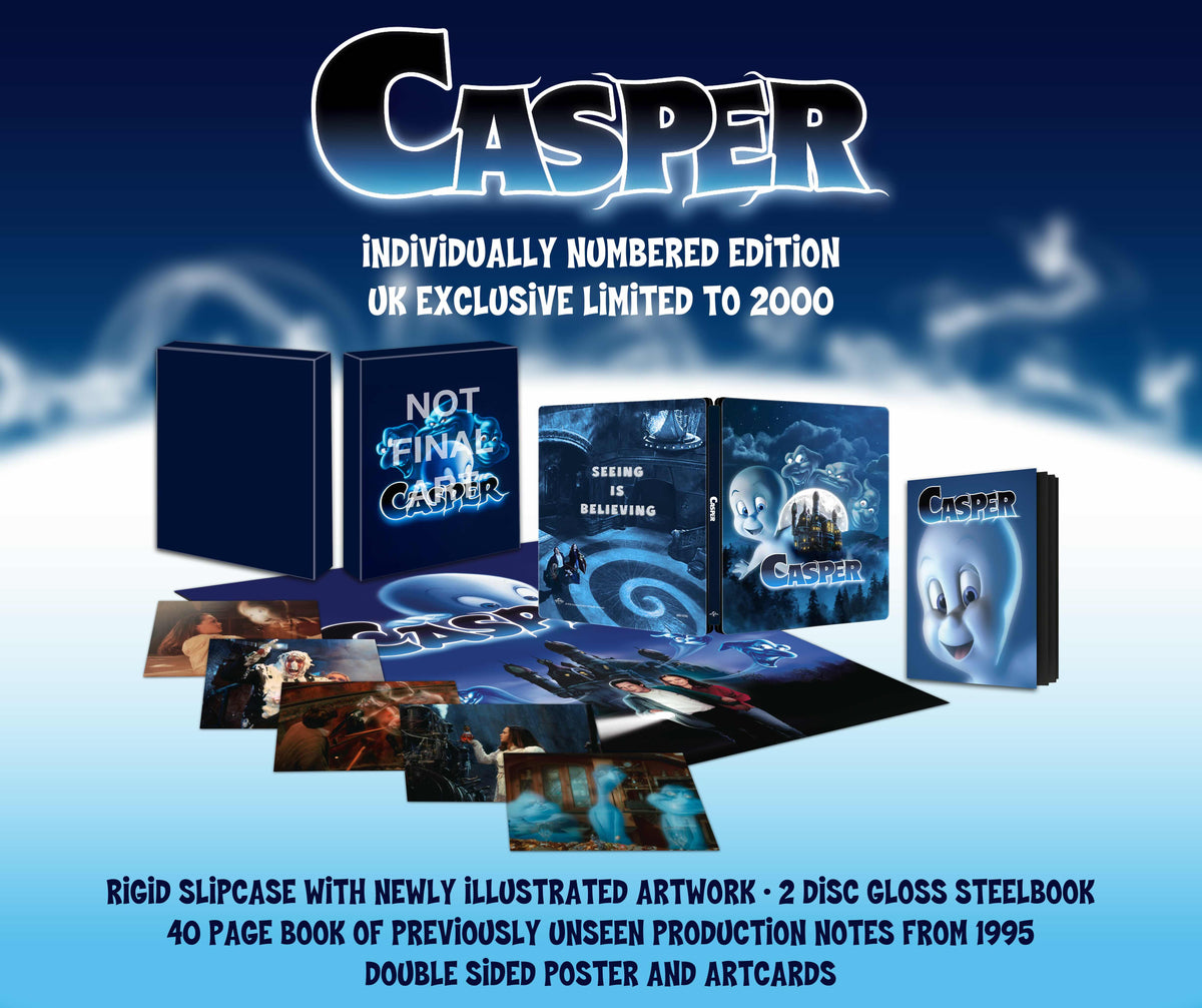 Casper 30th Anniversary Collectors 4K Steelbook [Blu-ray]