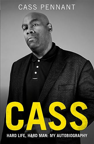 Book cover featuring a portrait of Cass Pennant, autobiography title below.