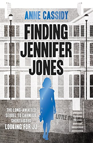 Book cover: "Finding Jennifer Jones" with a silhouette of a woman.