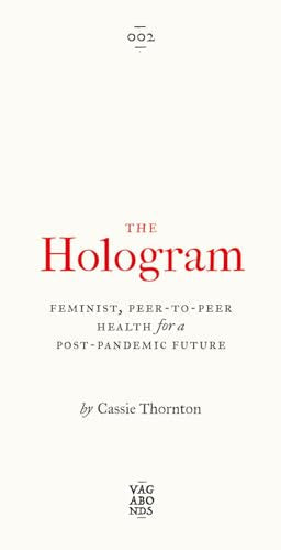 Book cover for "The Hologram" with red text on a cream background.