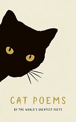 Book cover with cat image, featuring poetry collection by various classic authors.