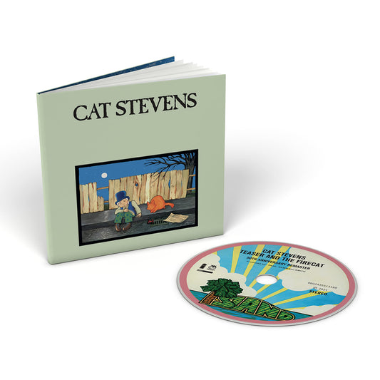 Cat Stevens “Teaser And The Firecat” CD with illustrated cover art.